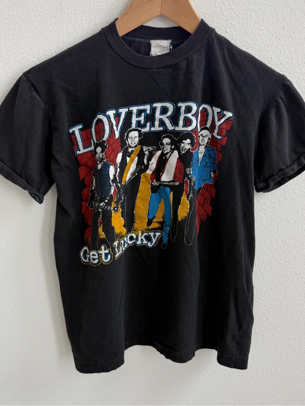 Vintage LoverBoy Heavy Metal T-shirt
